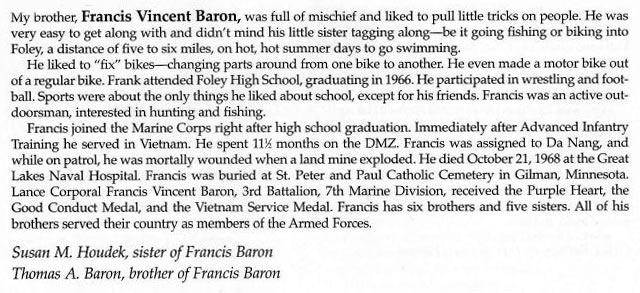 Francis V Baron