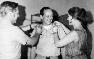 L-R, Ken Russell, Ken Buell, Mary Buell